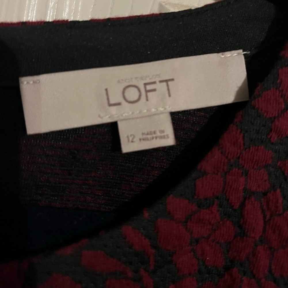 LOFT long sleeve dress